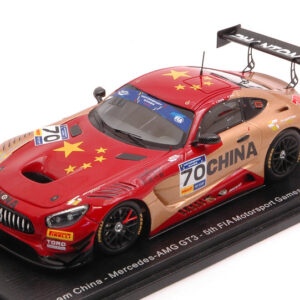 Modellino auto scala 1:43 Spark Model  MERCEDES GT3 N.70 FIA GT VALLELUNGA 2019 Y.ZHANG-K-ZANG racing modellismo statico