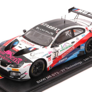 Modellino auto scala 1:43 Spark Model  BMW M6 GT3 N.37 24 H SPA 2019 BOURGOIS-VANNELET-BUFFIN-HAEZEBROUCK racing modellismo statico