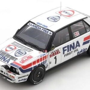 Modellino auto scala 1:43 Spark LANCIA DELTA HF 16V RALLY SANREMO 1991 AURIOL-OCCELLI modellismo statico collezione
