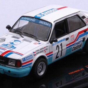 Modellino auto rally scala 1:43 Ixo Model  SKODA 130 L N.21 RALLY BOHEMIA 1988
SIBERAGROSS modellismo statico collezione