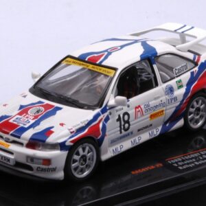 Modellino auto rally scala 1:43 Ixo Model  FORD ESCORT RS COSWORTH N.18 RALLY BOHEMIA 1996 BLAHNAPELC modellismo statico collezione