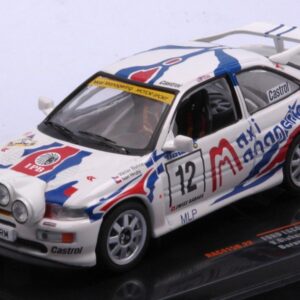 Modellino auto rally scala 1:43 Ixo Model  FORD ESCORT RS COSWORTH N.12 RALLY BOHEMIA 1997 BLAHNAHRUBY modellismo statico collezione