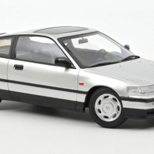Modellino auto scala 1:18 Norev HONDA CRX 1990 SILVER modellismo statico collezione