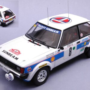 Modellino auto scala 1:24 Ixo TALBOT SUNBEAM LOTUS RALLY MONTE CARLO 1981 modellismo statico collezione