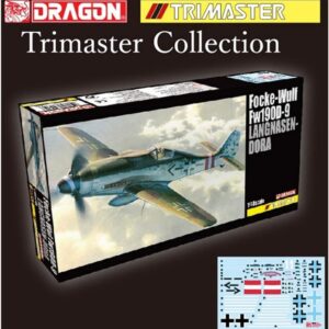 Modellino aerei da costruire model kit di montaggio Dragon  FW190D-9 LANGNASEN-DORA KIT 1:48 modellismo statico collezione