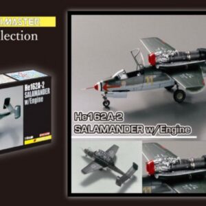 Modellino aerei da costruire model kit di montaggio Dragon  HE162A-2 SALAMANDER WENGINE KIT 1:48 modellismo statico collezione