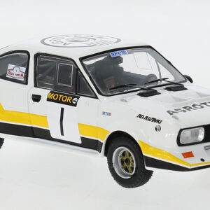 Modellino auto rally scala 1:43 Ixo Model  SKODA MTX 160 N.1 RALLY WM PRIBRAM 1984 BLAHNASCHOVANEK modellismo statico collezione