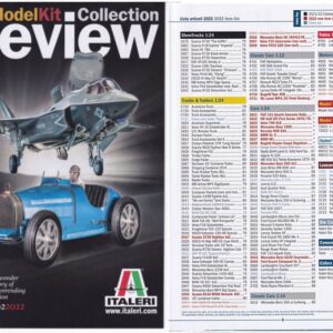 Indice Italeri 2022 book booklet modellismo statico da collezione