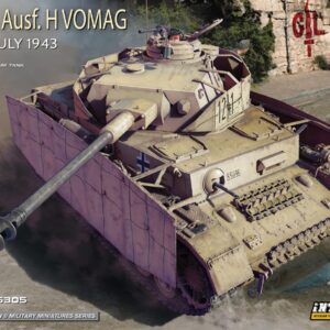 Modellino carri armati TANK model kit di montaggio Miniart  PZ.KPFW.IV AUSF.H VOMAG.MID PRODUCTION KIT 1:35 modellismo statico collezione