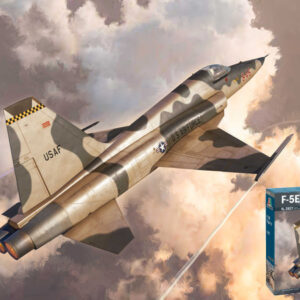 Modellino aerei da costruire combattimento model kit di montaggio Italeri  F-5E TIGER II  KIT 1:48 modellismo statico collezione