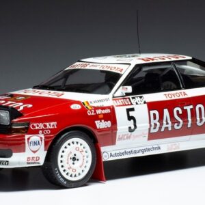 Modellino auto rally scala 1:18 Ixo Model  TOYOTA CELICA GT-FOUR ST N.5 HASPENGAUW RALLY 1990 VERREYDTBIAR modellismo statico collezione