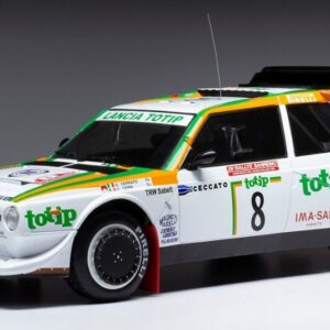 Modellino auto rally scala 1:18 Ixo Model  LANCIA DELTA S4 N.8 RALLY SAN REMO 1986 CERRATO CERRI modellismo statico collezione