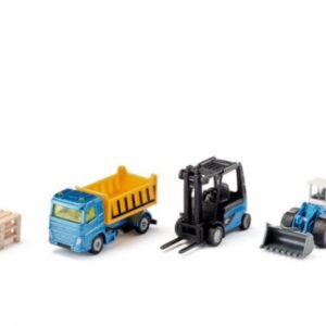 Modellino camion Siku MEZZI CANTIERE PLAYSET mm 296x110x48 modellismo statico collezione