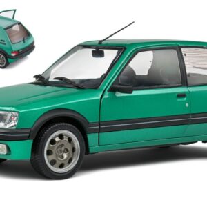 Modellino auto scala 1:18 Solido PEUGEOT 205 GTI GREEN diecast collezione