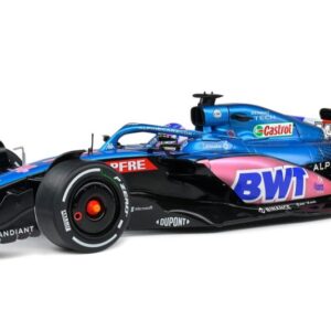 Modellino auto formula 1 F1 scala 1:18 Solido ALPINE A522 N.14 MONACO GP 2022 F.ALONSO modellismo statico collezione