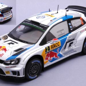 Modellino auto scala 1:24 Ixo Model  VW POLO R N.2 RALLY WM 2014 LATVALA ANTTILA modellismo statico collezione