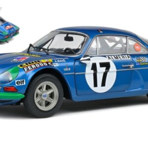 Modellino auto rally scala 1:18 Solido  ALPINE A110 1600S N.17 RALLY MONTECARLO 1972 DARNICHEMAHE modellismo statico collezione