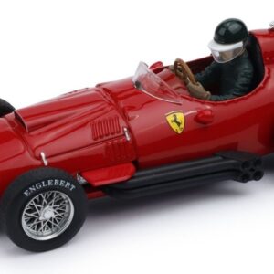 Modellino auto formula 1 F1 scala 1:43 Brumm  FERRARI 801 F1 N.10 3rd GR.BRITAIN GP 1957 MIKE HAWTHORN PILOTE diecast modellismo statico