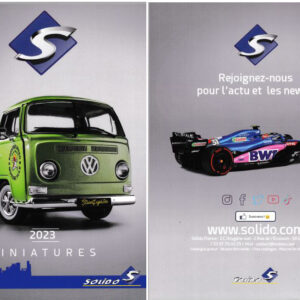 Modellino CATALOGO SOLIDO 2023 PAG.67 book booklet modellismo statico da collezione