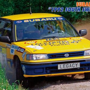 Modellino auto kit di montaggio Hasegawa SUBARU LEGACY RS RALLY 1:24 modellismo statico collezione