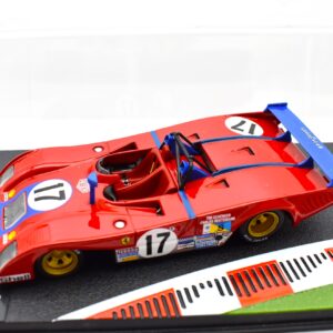 Modellino auto Ferrari 312 P Competizione racing collection scala 1:43 ixo diecast modellismo
