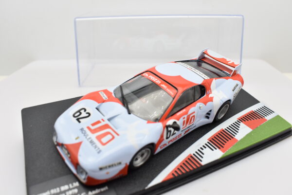 Modellino auto Ferrari 512 BB LM racing collection scala 1:43 ixo diecast modellismo - Image 2