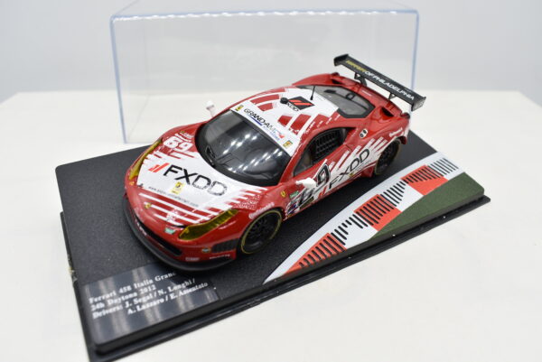 Modellino auto Ferrari 458 Italia Grand Am racing collection 1:43 ixo diecast modellismo - Image 2
