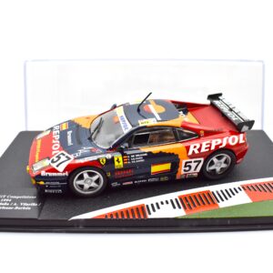 Modellino auto Ferrari 348 GT Competizione racing collection 1:43 ixo diecast modellismo
