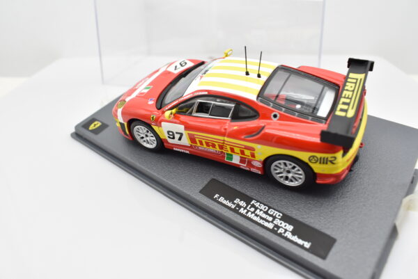Modellino auto Ferrari F430 GTC racing collection 1:43 ixo diecast modellismo - Image 3
