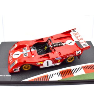 Modellino auto Ferrari 312 P racing collection 1:43 ixo diecast modellismo