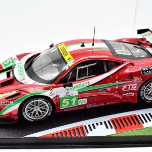 Modellino auto Ferrari 458 Italia GT2 racing collection 1:43 ixo diecast modellismo