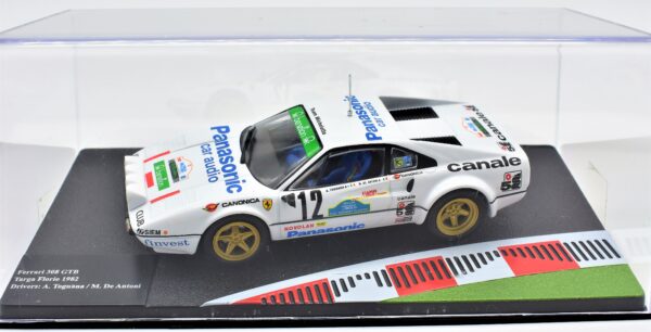 Modellino auto Ferrari 308 GTB racing collection 1:43 ixo diecast modellismo - Image 3