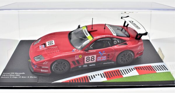 Modellino auto Ferrari 550 Maranello racing collection 1:43 ixo diecast modellismo - Image 3