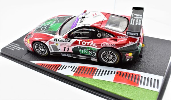 Modellino auto Ferrari 575 GTC racing collection 1:43 ixo diecast modellismo - Image 2