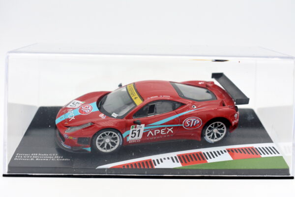 Modellino auto Ferrari 458 Italia GT3 racing collection scala 1:43 ixo diecast modellismo - Image 4