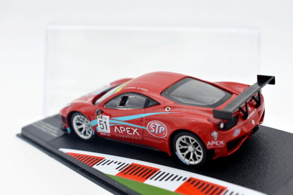 Modellino auto Ferrari 458 Italia GT3 racing collection scala 1:43 ixo diecast modellismo - Image 3