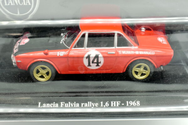 Modellino auto scala 1:43 Lancia Fulvia Rallye 1.6 HF diecast modellismo statico da collezione norev - Image 4
