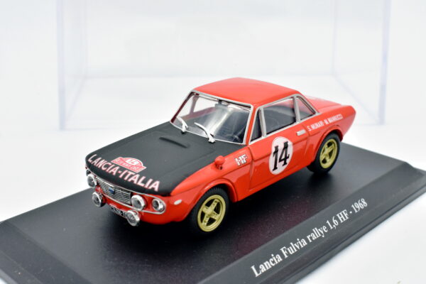 Modellino auto scala 1:43 Lancia Fulvia Rallye 1.6 HF diecast modellismo statico da collezione norev - Image 2