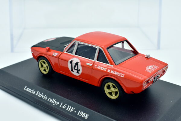 Modellino auto scala 1:43 Lancia Fulvia Rallye 1.6 HF diecast modellismo statico da collezione norev - Image 3