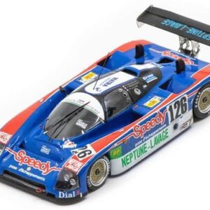 Modellino auto scala 1:43 Spark Model  ARGO JM19C N.126 18th LM 1989 T.LECERF-P-F.ROUSSELOT-J.MESSAOUDI racing modellismo statico