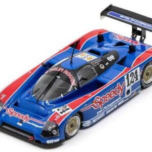 Modellino auto scala 1:43 Spark Model  ARGO JM19C N.124 21st LM 1988 ROUSSELOT-ROY-MESSAOUDI racing modellismo statico