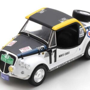 Modellino auto rally scala 1:43 Spark Model  FIAT 500 GAMINE N.11 MONTE CARLO 1969 R.F.DULBECCO-Y.LE GRAVEREND modellismo statico collezione