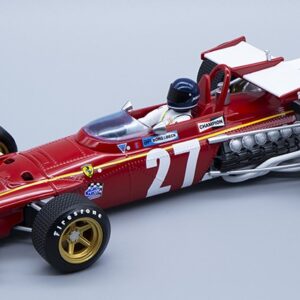 Modellino auto formula 1 F1 scala 1:18 Tecnomodel  FERARI 312B N.27 BELGIO GP 1970 J.ICKX WDRIVER modellismo statico collezione