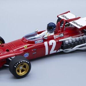 Modellino auto formula 1 F1 scala 1:18 Tecnomodel  FERARI 312B N.12 WINNER GP AUSTRIA 1970 J. ICKX DRIVER modellismo statico collezione