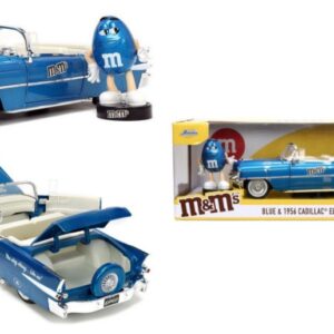 Modellino auto dei film Jada Toys CADILLAC ELDORADO + FIGURE diecast modellismo statico collezione