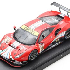 Modellino auto scala 1:43 Looksmart  FERRARI 488 GTE EVO AF CORSE N.21 LM 2022 MANNULRICHVILANDER racing modellismo statico