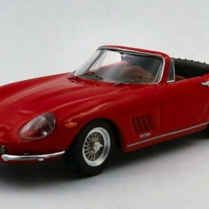 Modellino auto scala 1:43 Best Model  FERRARI 275 GTB4  N.A.R.T. SPYDER 1967 RED diecast modellismo statico