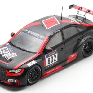 Modellino auto scala 1:43 Spark AUDI RS 3 LMS NURBURGRING ENDURANCE 2016 FREY-HAASE racing modellismo statico