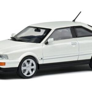 Modellino auto scala 1:43 Solido  AUDI COUPE S2 1992 WHITE diecast modellismo statico