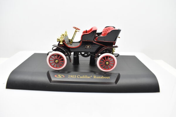 Modellino auto Cadillac Runabout scala 1:32 diecast modellismo collezione epoca solido - Image 2